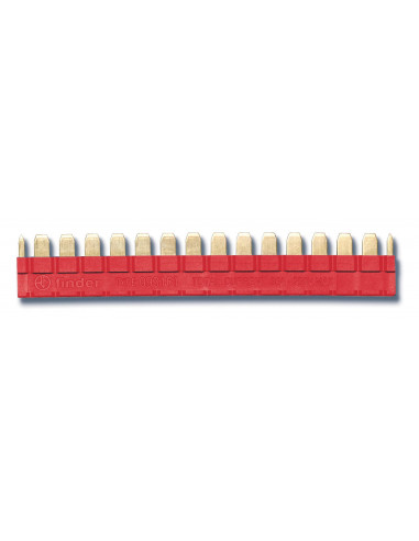PEIGNE 16 BROCHES POUR INTERFACE MODULAIRE SERIE 39 COULEUR ROUGE FINDER 353661