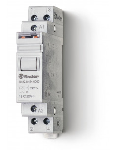 TELERUPTEUR MODULAIRE 48VDC 2NO 16A 3 SEQUENCES FINDER 237336