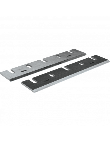 Jeux de Fers MAKITA D-63666 (793186-4) Réaffutables pour rabot HSS 170 mm MAKITA D-63666
