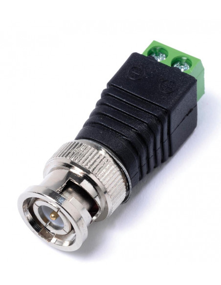 Adaptateur de connexion pour coaxial type KX6 sur bornier à vis AIPHONE BNCVIS 200091