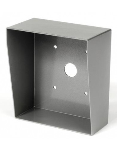Cadre saillie inox avec visiere pour ISSS2G et IEJA/LEDA AIPHONE CISSS2G 200526