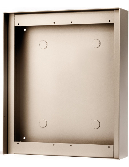 Cadre saillie aluminium avec visiere 2 x 3 modules p/GT AIPHONE GT203HB 200083