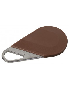 Badge HEXACT type porte clé Marron AIPHONE HECV2M 150012 2