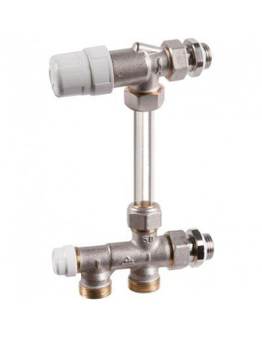 Base déviation Robinet 1/2' monotube RBM - 2250450 - Accessoires chauffage et chaudière - Achat & prix