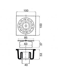 SIPHON SOL ABS GRIS 100X100 015005 2