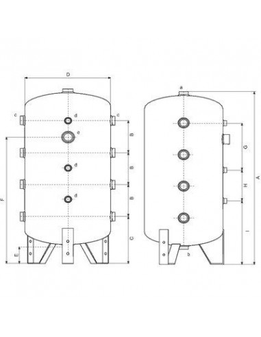 BOUTEILLE DE MELANGE 100L THERMADOR BMEL100SK