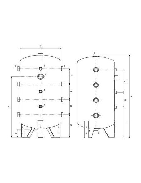 BOUTEILLE DE MELANGE 100L THERMADOR BMEL100SK