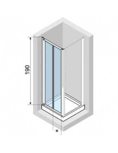 PORTE PLIAN LUNES2.0 96 TRANSP NOVELLINI LUNS96-1A