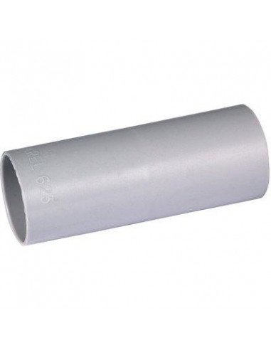 MANCHON TUBE RIGIDE GRIS D20 80672