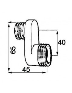 RACCORD EXC 40MM M15X21-M20X27 SO-99044560 2