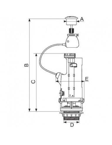 SOUPAPE DUAL 6 DUBOURGEL 702109