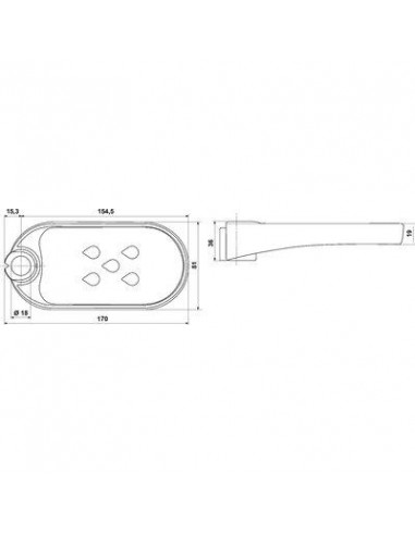 PORTE-SAVON CHROME BOSSINI V00112000030001