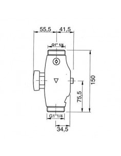 PRESTO ECLAIR XL ROBINET INTEG PRESTO 13012 2