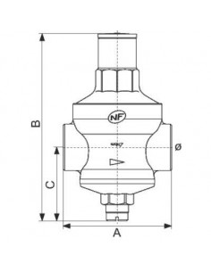 REDUCTEUR EURO 3000 F 50X60 RBM 510970 2