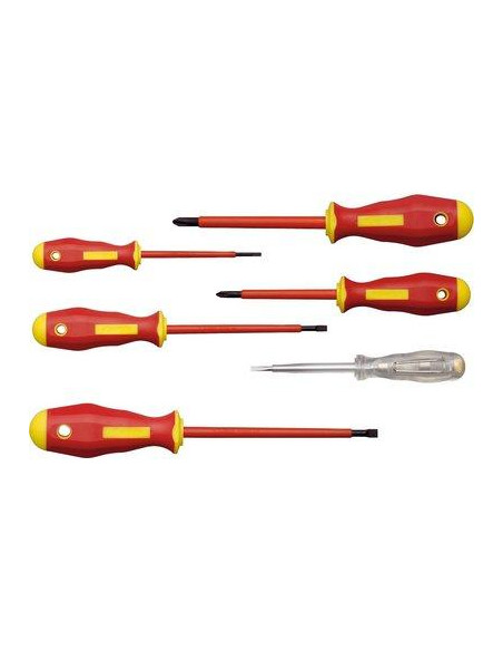 SELECTION DE 6 TOURNEVIS ISOLE KLAUKE KL390IS