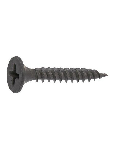 500 Vis plaque de plâtre Tête trompette PH Acier phosphaté noir RIFIX 1PLACO3555