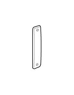 Plaque obturation pour Jupiter encastré droit 2 postes blanc LEGRAND 081074 2