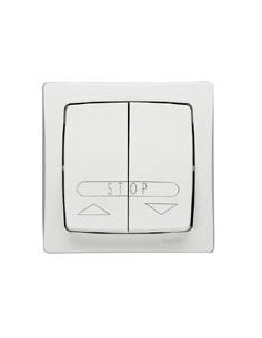 Poussoir pour volets roulants Appareillage saillie complet blanc LEGRAND 086010 2