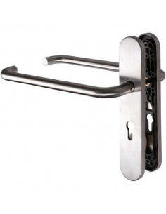 Poignée de porte EST-ZG Gris 195 mm CLE I NORMBAU 2333180