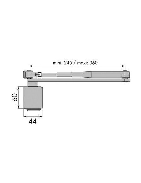 FER.PORTE GR300 A/BRAS STAN.AS GROOM GR300311