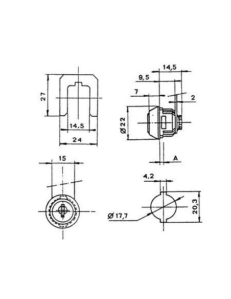 BARILLET B.A.L.METAL AV/CA GRAPPIN ANNATUREL 400526