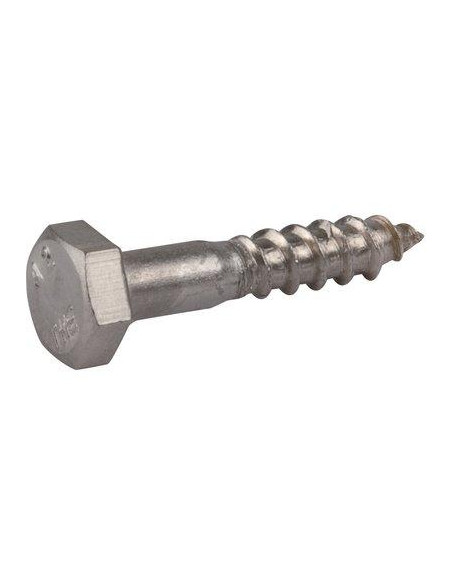 TIREFOND INOX A2 6X 50 /50 VISWOOD 402605016B