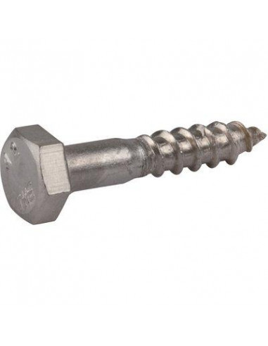 TIREFOND INOX A2 8X 80 /25 VISWOOD 402808016B