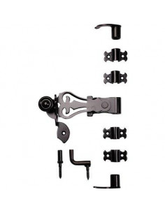 GARNITURE ESPAG.PROV.NOIR ROND 07PNB3A14