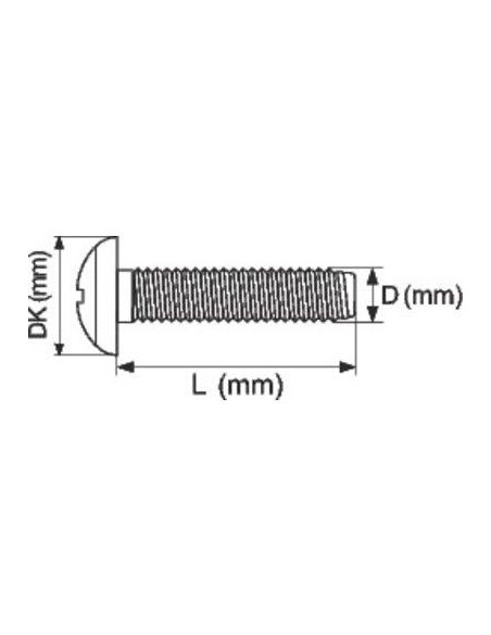 VIS METAUX INOX PZTC 4X20 /200 VISWOOD 79852Z402016B