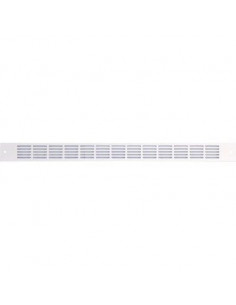 GRILLE INTER.DBLE.BLC. 375X30 RENSON 488/2RAL901000048826