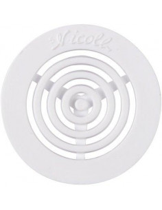 GRILLE CONTRE CLOISON B33 D.45 NICOLL B33