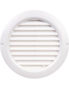 GRILLE RONDE REGL PVC D100-150 RENSON 57351006