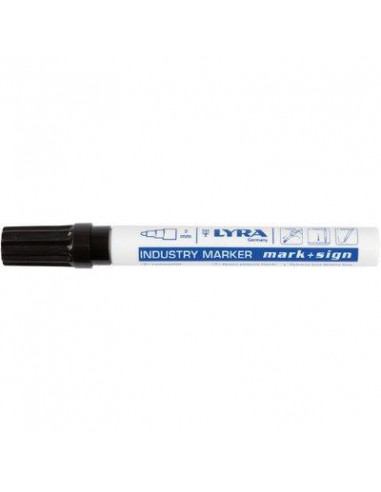 MARQUEUR PEINTURE LAQUEE NOIR 4040099