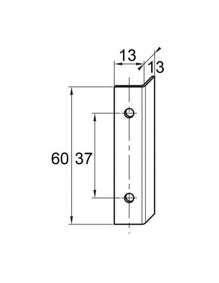 GACHE BATTEUSE EQUERRE EDF-GDF A601313