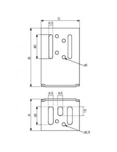 EQU DE BARDA EXT 53X66X98 GAH ALBERTS 330415 2