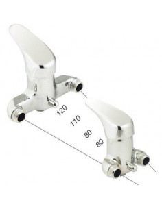 Mitigeur douche Entraxes 80 mm M1/2 RN585080 L05 2