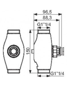 Robinet Eclair XL TC seul PRESTO 13070 2