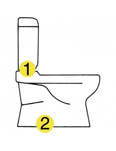 Fixation de réservoir classique Vendu par 2 REGIPLAST B10B