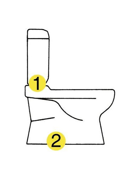 Fixation de réservoir classique Vendu par 2 REGIPLAST B10B