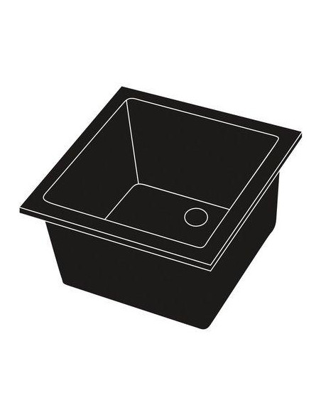 BAC POLYPROPYLENE NOIR 30X30 N 77013