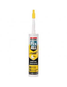 MASTIC TURBO 290ML BLANC SOUDAL 121923