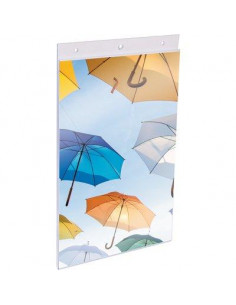 PORTE-VISUEL VERTICAL A4 QUICKTO PVM020