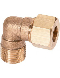 COUDE MALE A BICONE 12/17-12 707B1212