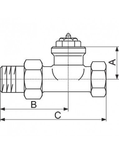 CORPS ROB.THERM.DR AV9 26/34 OVENTROP 1183808