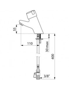 MIT LAVABO TEMPOMIX DELABIE 795000 2