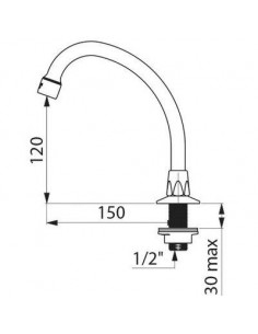 BEC LAVABO 967152 DELABIE DELABIE 967152 2