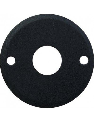 Rosace pour poignée de porte Noir Ronde Provence D.43 BDC BRIONNE 1050710NR