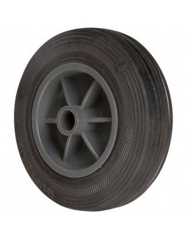 ROUE POLYPROPYLENE NOIRE D125 3560