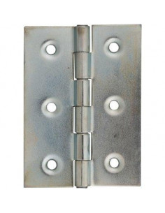 Charnière rectangulaire forte double feuille Havraises ZG PF 70X50mm MONIN 427060