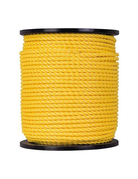 CORDAGE POLYP.JAUNE 16MM /35M CORDERIES TOURNONAISES 32/0164